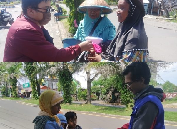 Bagikan Masker dan Makanan, DDII Bengkulu: Da'wah Tak Harus di Atas Mimbar